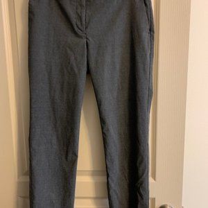 Mario Serrani Italy Size 4 Ankle Slate Gray Women's Four Pocket Pants